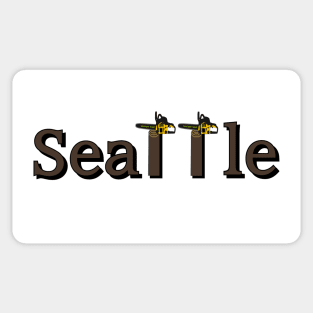 Seattle Chainsaws Sticker